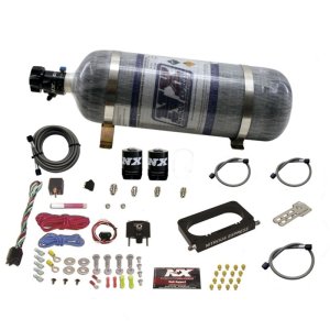 Ford Mustang Mach 1 Nitrous Oxide Injection System - Nitrous Express - 4 Valve Kit (50-300HP) w/Composite Bottle - `03-`04